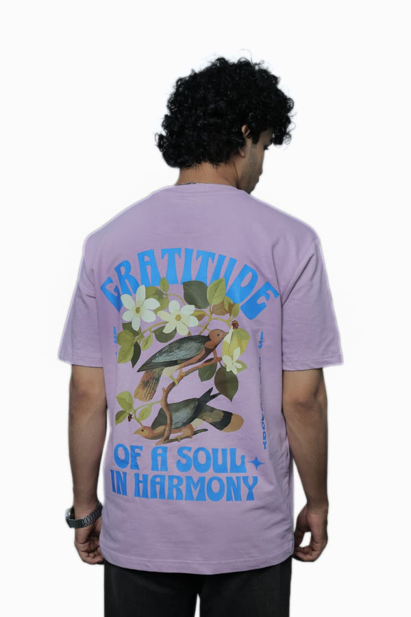 Gratitude Harmony Oversized Tee